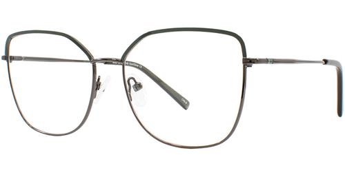 Cosmopolitan Jaden Plastic Ladies Eyeglasses, Slate
